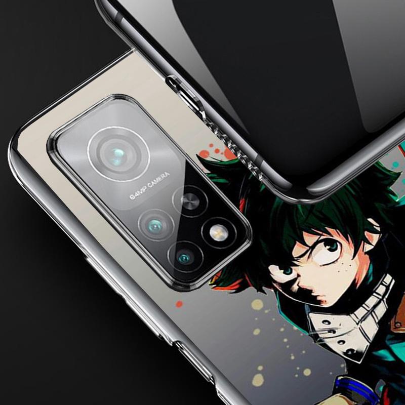 My Hero Izuku Deku Cover Phone Case For Xiaomi Redmi Note 15 14 13 12 11 10 Pro Plus 14S 12S 11S 11T 11E 10S Soft Fundas Shell R