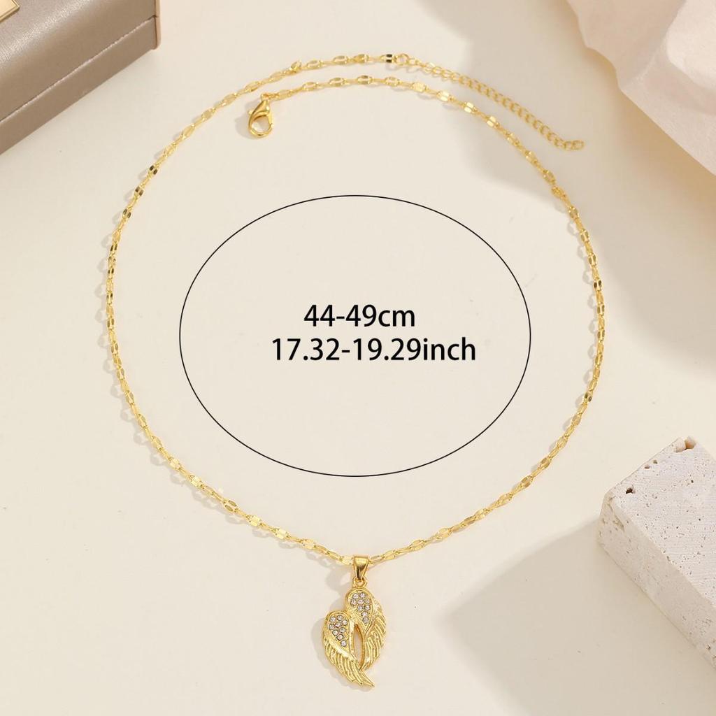 Luxury Angel Wings Pendant Necklace