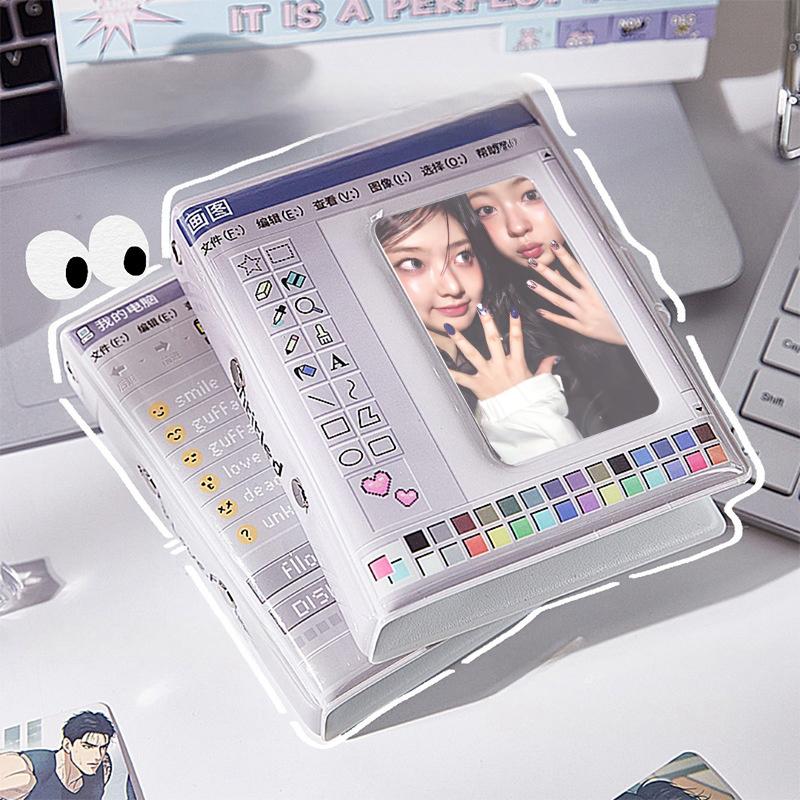 Camera Photocard Holder Creative Binder Photocards Card Storage Book Card Collect Book Student Stationery Supplies Photo Album