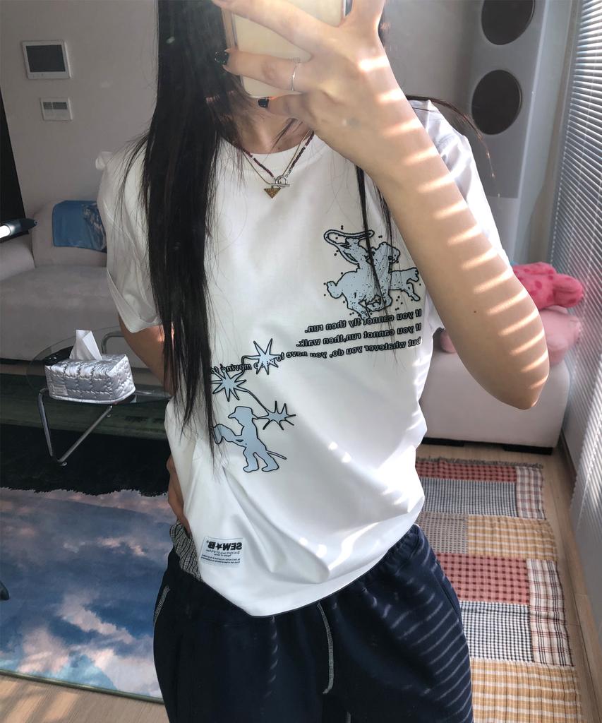 Ssobi Spark Oversized Short Sleeve Tee