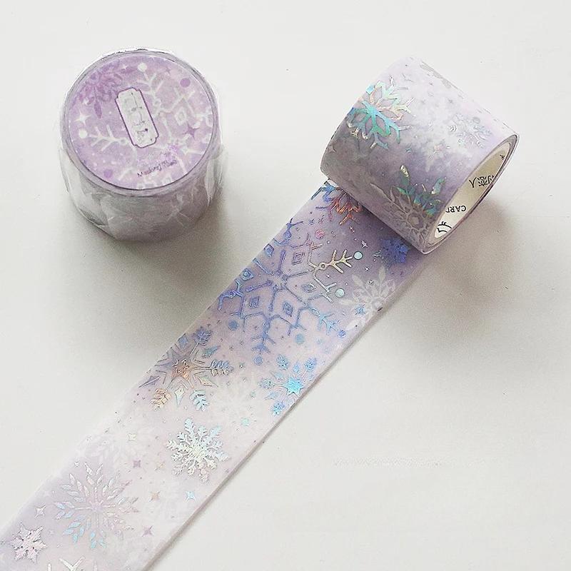 Fantasy Astrolabe Stars Moon Planet Laser Hot Silver Decorative Masking Washi Tape Adhesive Tape DIY Scrapbooking Sticker Label