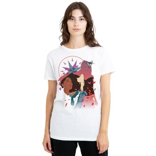 Pocahontas Womens/Ladies Silhouette T-Shirt