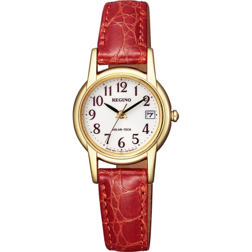 

Citizen Reguno Solar Tech Women s Watch with Strap, KH4-823-90, Red