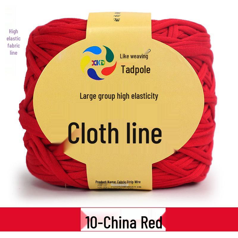 Hilo de Lana Grueso de Alta Elasticidad para Ganchillo, Tejido, Zapatillas DIY y Manualidades