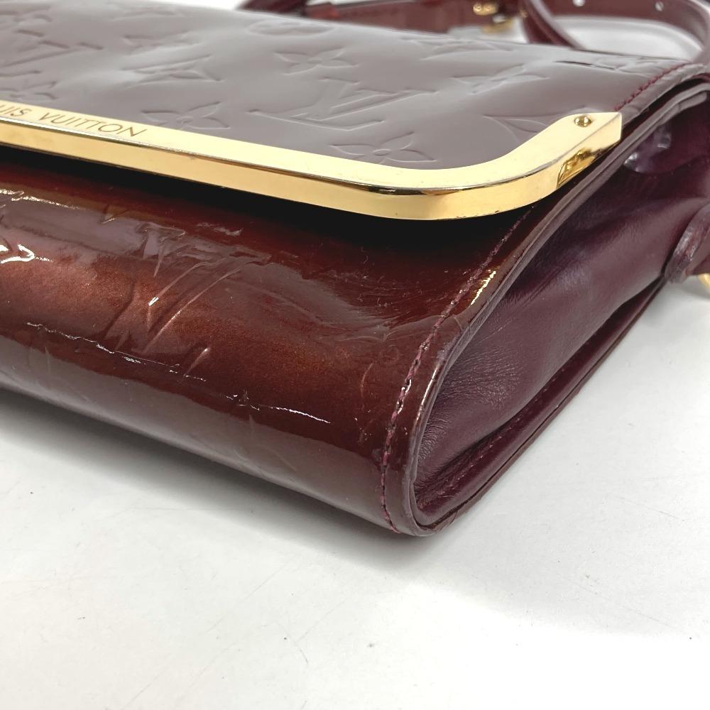 Louis Vuitton M91547 MonogramVernis Rossmore PM Shoulder Bag Clutch Bag