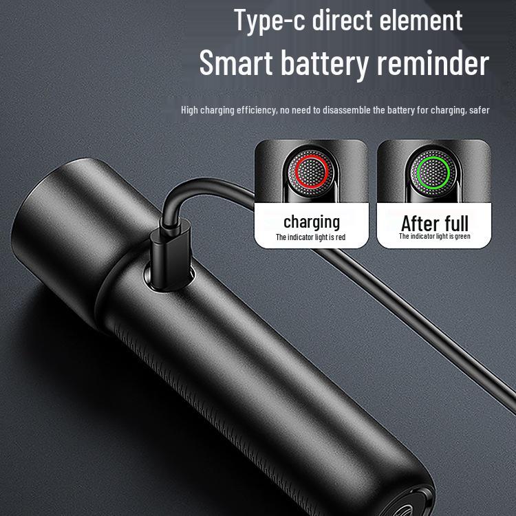 Rechargeable High-Brightness Multifunctional Flashlight with Long Battery Life for Indoor & Outdoor Use