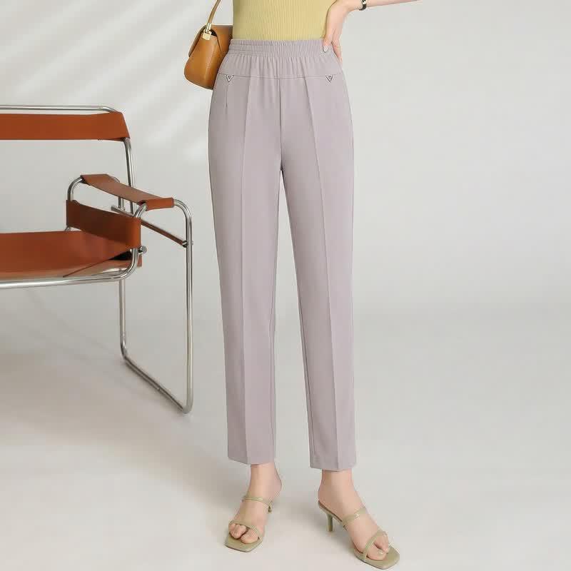 LangSha Women's Summer Loose Cropped Pants