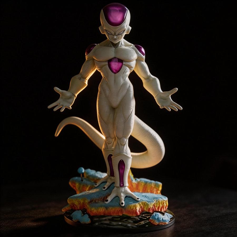 Dragon Ball Frieza Anime Statue GK Decoration Model Figure 28cm for Anime Fans Collection Desktop Ornament