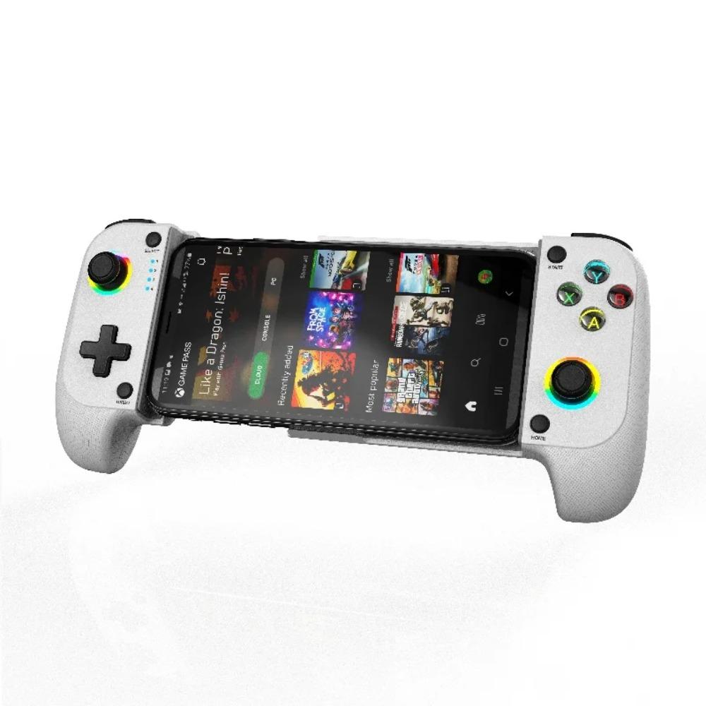 Wireless Gaming Controller Compatible with Switch, Android, IOS, Extendable Controller with Hall Joystick, Vibration