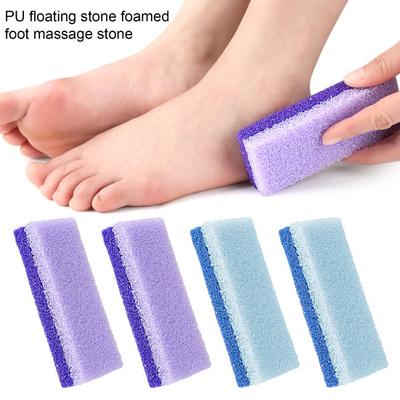 Pediküre Fuß Bimsstein Hornhautentferner und Schrubber für Füße und Fersen Doppelseitiger Bimsstein Schwamm zur Entfernung abgestorbener Haut
