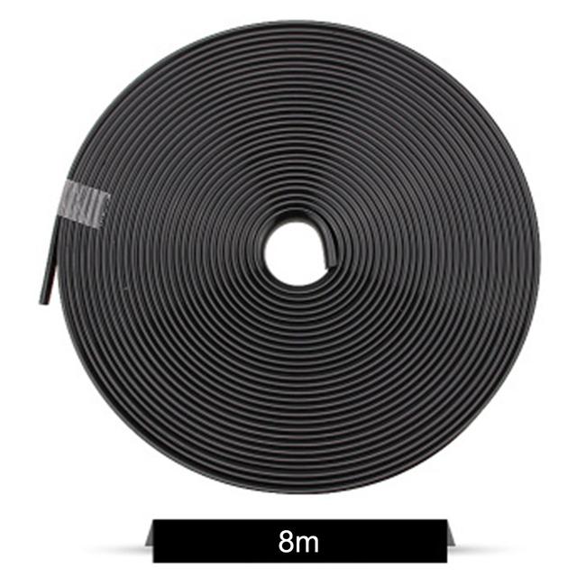 Auto Wheel Trim Strip Tyre Rim Crash Strip Wheel Hub Anti Scraping Scratch Decorative Thread Tape Red Rims contour Protector