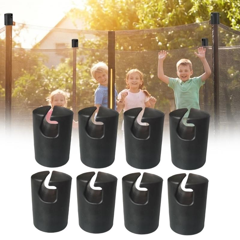 Trampoline Enclosure Poles Cover Replacement End Protector For Secure Jumping And Long Terms Performances Enduring