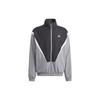 Adidas Sportbekleidung Colorblock Stehkragen Langarmjacke und Bündchen-Jogger-Set Herren Activewear IJ6072