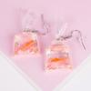 Funny Goldfish Water Bag Shape Dangle Hook Earrings Charm Women Jewelry Gift
