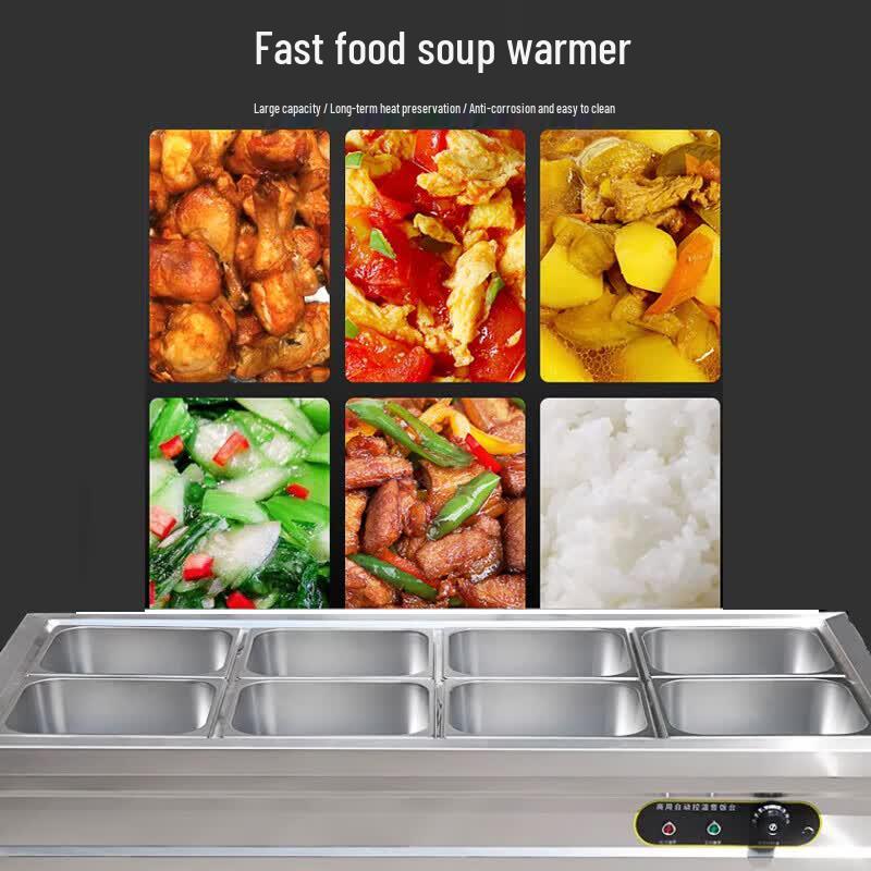 Commercial Electric Stainless Steel Insulated Food Warmer