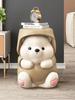 Porch Shoe Stool Household Doorway Bear Ornaments Living Room Sofa Stool Home Accessories Floor Decoration New House Gifts