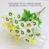1pc Outdoor Simulation Flower Office Home Decoration Bouquet Plastic Daisy Artificial Flower Indoor Festival Decoration Flowers