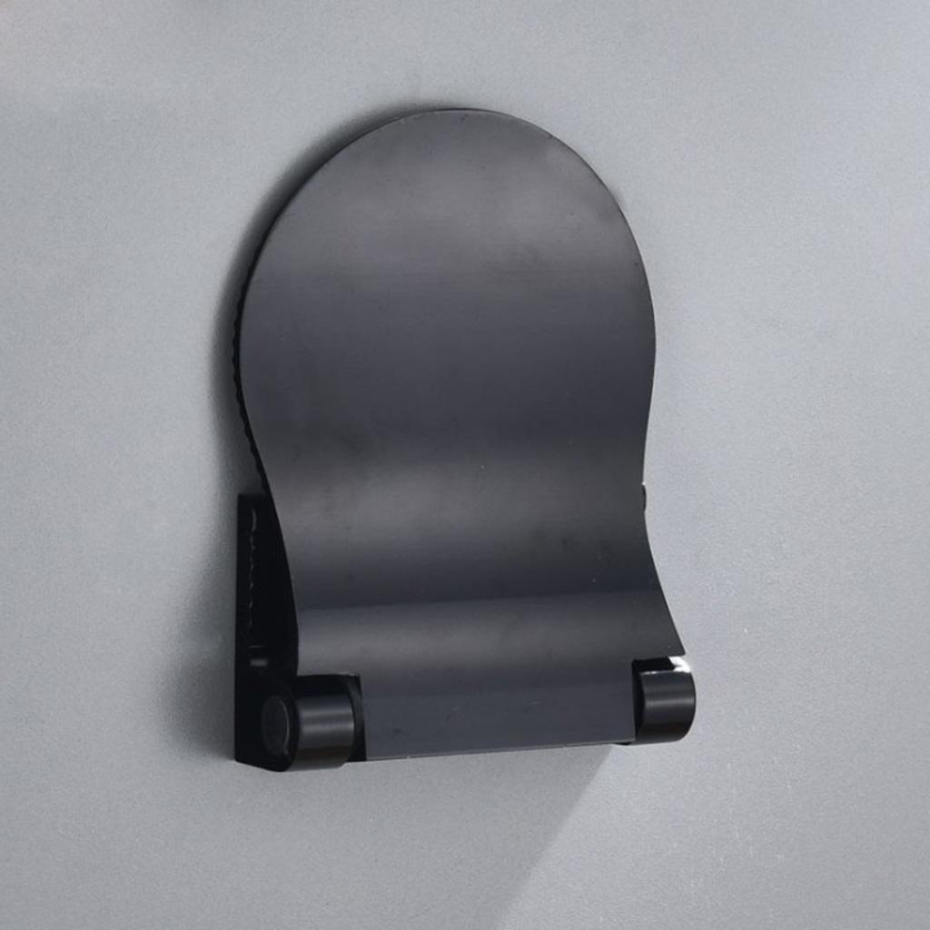 2Pcs Foldable Non-Slip Shower Foot Footrest Support For Bathroom, Made Of Aluminum Alloy