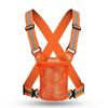 Colete de Segurança Unisex de Alta Visibilidade Leve em 4 Cores Com Bolsa de Armazenamento Para Construção Noturna Ciclismo Casaco de Trânsito Corrida Trabalho