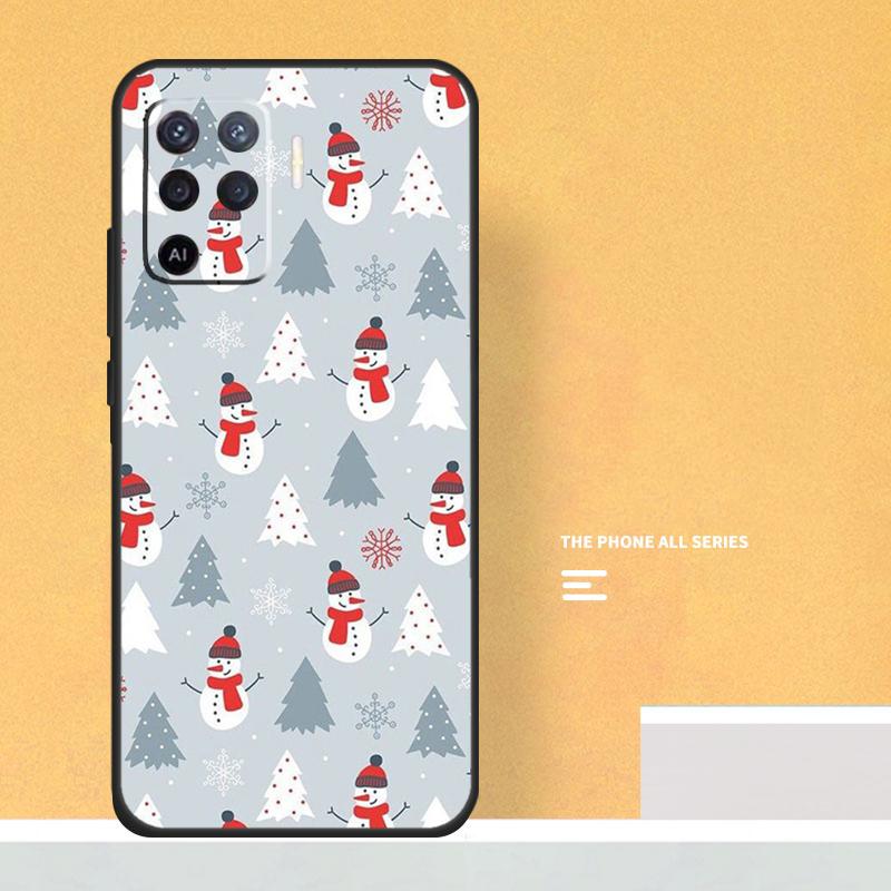 Merry Christmas Case For Oppo A80 A60 A40 A6 A5 Pro A15 A16 A17 A57 A94 A74 A54 A76 A96 A18 A38 A58 A78 A98