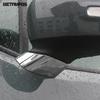 Accessories For Jeep Renegade 2015-     2024 2025 Chrome Rearview Side Door Mirror Pillar Strip Molding Trim
