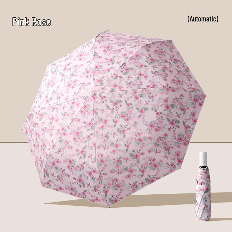 

Cadeno Floral Automatic Folding Umbrella