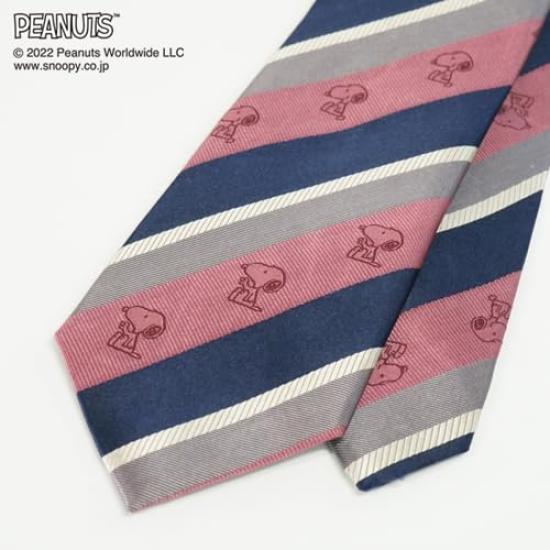 Tie Snoopy Necktie Pink SNOOPY Brand Necktie Present [Peanuts]