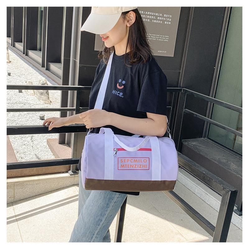 Sports Fitness Bag Short Leisure Travel Bag Girls Crossbody Shoulder Bag Tote Handbag