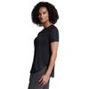 Skechers T-shirt Tunica Godri Swift, T-shirt nera da donna