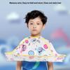 1 Piece Children Colorful Hair Cutting Cape Salon Hairdresser Cloak Umbrella Cloth Foldable Kids Hairdressing Apron