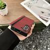 Carbon Fiber Leather Magnetic Phone Case for Samsung Galaxy Z Fold 7 6 5 4 3 Fold 7 Fold6 5G Hinge Protective Cover