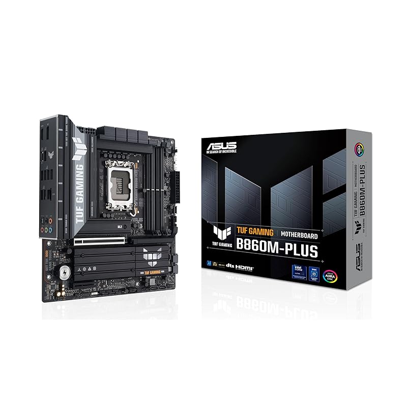 

ASUS intel Core Ultra Processors (Series 2) Socket LGA1851 correspondence B860 mounted micro-ATX Motherboard/TUF GAMING B860M-PLUS Domestic authorized
