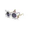 Children's Cartoon Dog Polarized Sunglasses - Soft Silicone, UV Protection