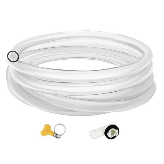 3/6/10 Fuß AC-Ablaufschlauch-Set 15 mm Universeller Kondensatablaufschlauch mit auslaufsicherer Gummidichtung