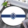Vancouver Whitecaps Football Club Round Area Rug,Carpet Rug for Living Room Bedroom Sofa Playroom Decor,Non-slip Floor Mat