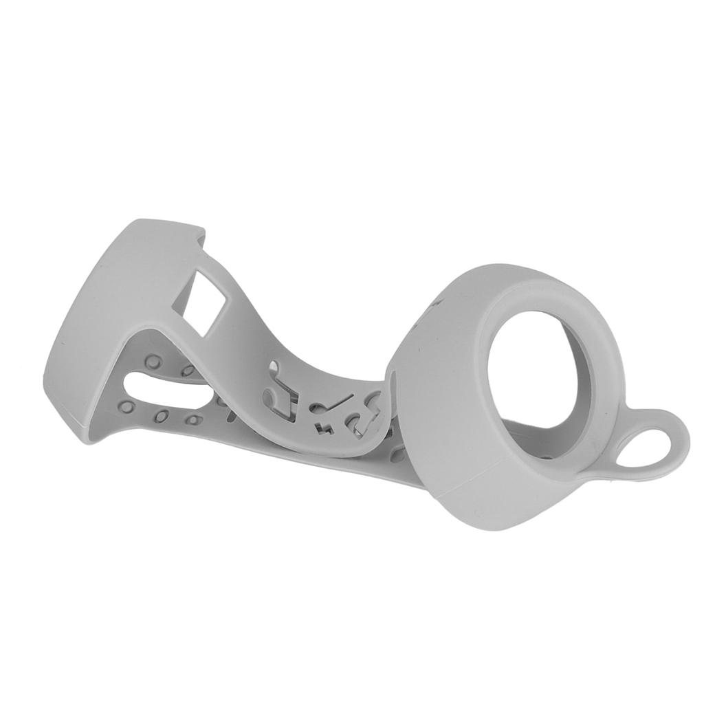 Dla Pulse 3 Pokrowiec Silikonowy Przenośny Odporny na Zarysowania Ochronny Pokrowiec na Głośnik z Karabińczykiem Srebrnoszary