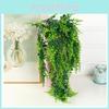 Fern Boston Simulation Green Plants Decorative Accessories Hanging Indoor Walls