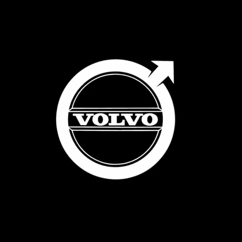 For Volvo S902X Car Door LED Courtesy Light Projector Logo Light Welcome Lamp For Volvo 2012-2016 S80L S60L 2013-2019 V40 V40CC XC60 V60 XC90