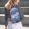 Claude Monet - Water Lilies Backpack Hot Sale Daypack Large Capacity Boys Girls BookBag School Bag Shoulder Bags for Men Women