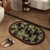 American bathroom floor mat toilet diatom mud water absorption quick drying foot mat non-slip