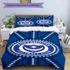 Ports-mouth Fc Anniversary Printed Pattern Duvet Cover Set – includes 1 duvet cover and 2 matching pillowcases Bedroom decor Christmas gifts