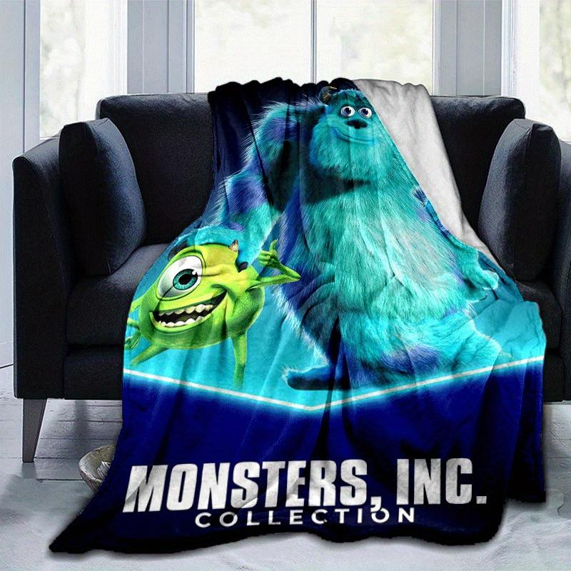 1pcMonsters, Inc Printing Blanket - Soft, All-Season Throw for Living Room, Bedroom,Personalized Gift with Adorable Cartoon Design