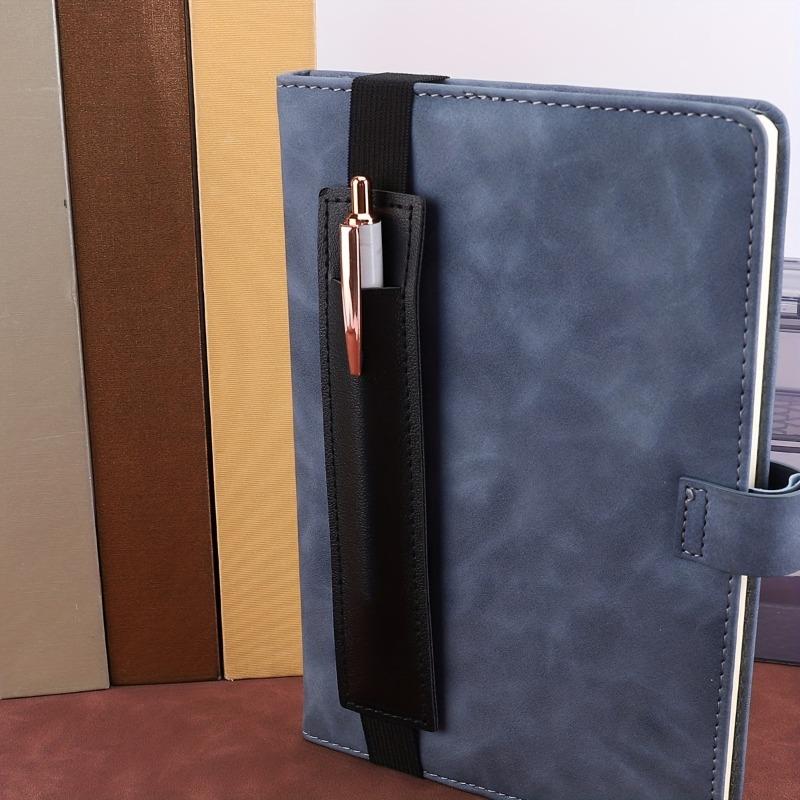 1/2pcs PU Leather Notebook Pen Cover,Portable Pen Holder & Storage Bag for School, Office.Office & Dorm Accessories.pen Cap