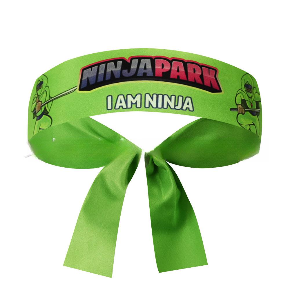 Kids Ninja Samurai Karate Headband Party Gift Decor Hairband for Birthday Theme Supplies