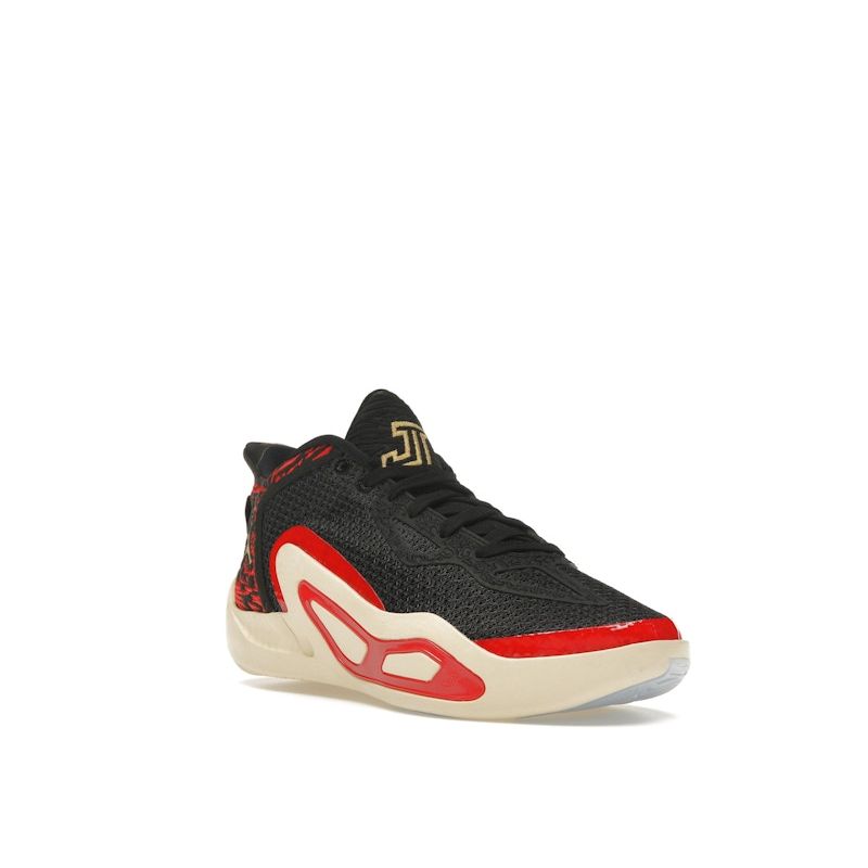 Air Jordan Tatum 1 GS Zoo Dětské tenisky Černá Metalická-Zlatá Univerzitní-Červená FJ4653-001