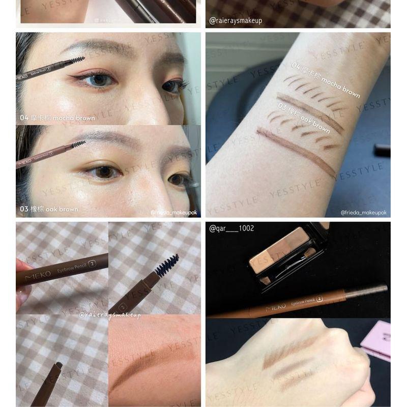 MEKO - Perfect Vision 3D Eyebrow Pencil 06 Linen Gray