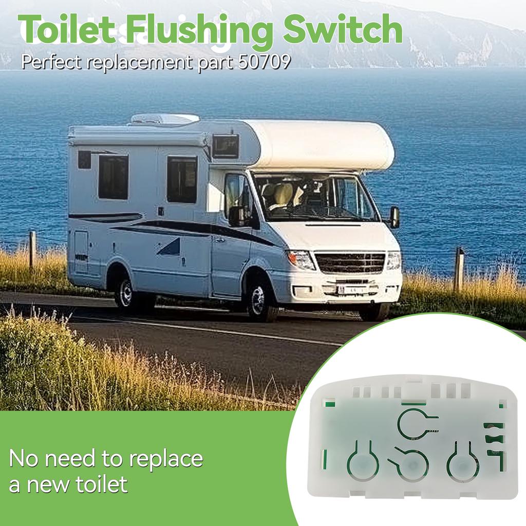 Thetford Kassetten Toilette Spülschalter Bedienfeld Leiterplatte Für Thetford C250 C260 C262 SN - 50709 Wohnmobil & Wohnwagen