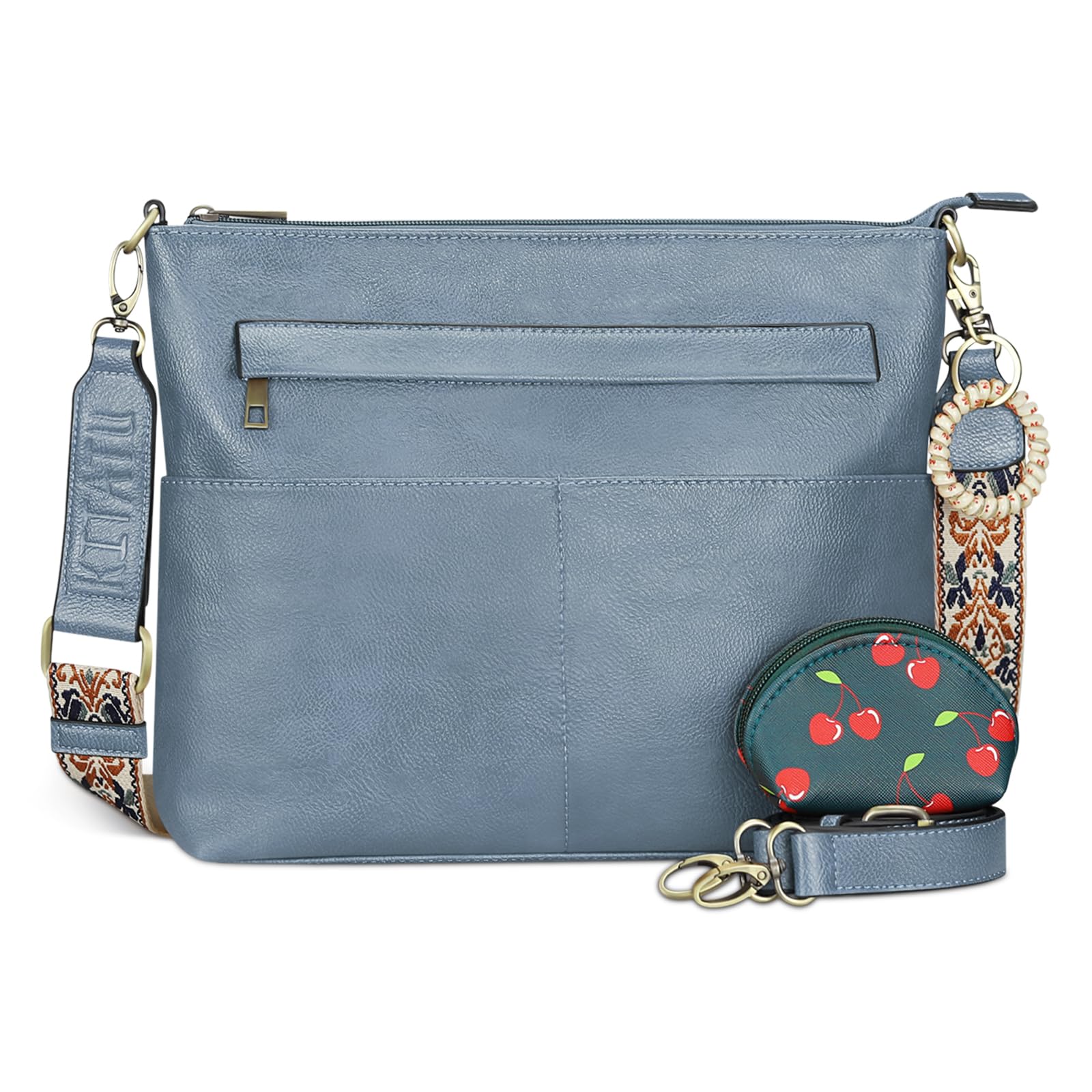 

K I T A T U Shoulder Tote Crossbody Large Perfect for and Adjustable Birthday Gift Women s Bag, Bag, Bag, Capacity, Lightweight, Cute, Commuting, синій