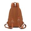 Vintage PU Backpack Women's Multi-Layer Large Capacity Chest Bag Multi-Use Lightweight Crossbody Bag