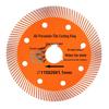 Ultra-Thin All-Porcelain Tile Cutting Disc - No-Chip Ceramic & Marble Saw Blade for Angle Grinders